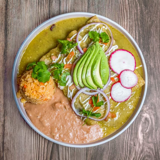 Green Enchiladas Suizas - OO.